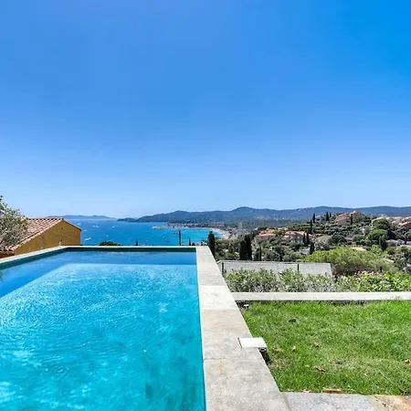 Maison Piscine Chauffee Vue Apartment Le Lavandou